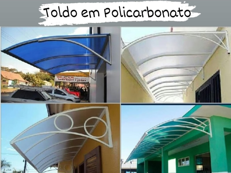Cobertura em Policarbonato