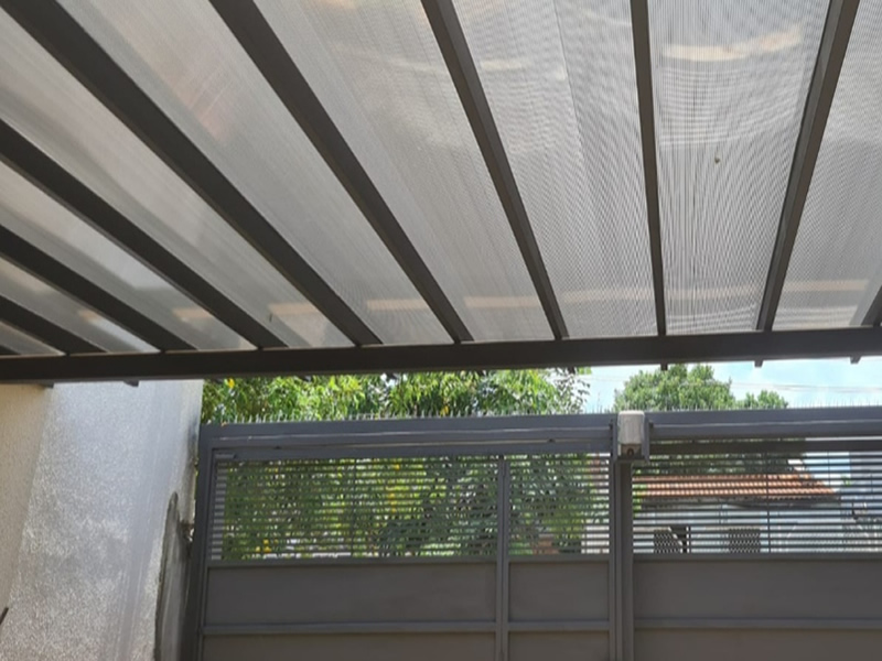 Cobertura em Policarbonato